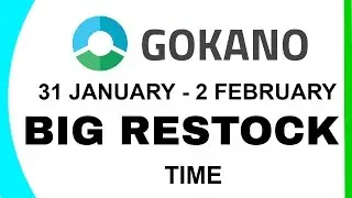 [ REVEALED] Gokano 31th January - 2nd February BIG RESTOCK Alert Time 2017 || SCREENSHOT AND PROOF||