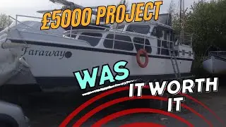 30ft Dutch Steel Cruiser Project Boat  | Canal Network Adventure