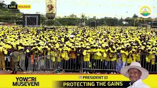 PRESIDENT MUSEVENI CAMPAIGNS IN KAMPALA KOLOLO FOR THE FINAL RALLY