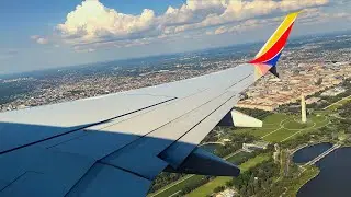 [4K] – Awesome Washington, D.C. Takeoff – Southwest – Boeing 737-700 – DCA – N279WN – SCS Ep. 1061