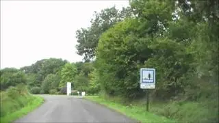 Driving On The D87 From Saint-Antoine 22480 Lanrivain To 22110 Tr&eacute;margat, C&ocirc;tes-d'Armor, France