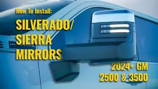Boost Auto Tow Mirrors Install Guide | 2024-2025 Chevy Silverado & GMC Sierra Refresh 2500/3500 HD
