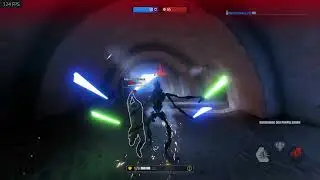 KYBER SERVER GAMEPLAY STAR WARS BATTLEFRONT 2  affrontement, showdown ,2vs1 + bots