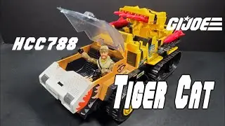 HCC788 - 1988 TIGER CAT & FROSTBITE - Vintage G.I. Joe Tiger Force vehicle