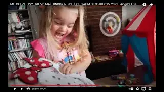 MELBEEZEETV2 FRIEND MAIL FROM DISNEYLAND UNBOXING & DITL OF SAHM OF 3: JULY 15, 2021 | Angie's Life