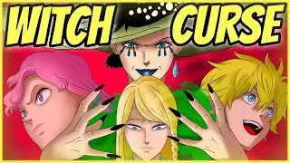 Black Clover Witch Queen Cursed Charlotte | Half Siblings Vanessa Luck