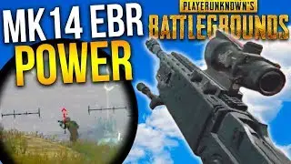 MK14 EBR FIRST PERSON PlayerUnknown's Battlegrounds New Best Sniper Rifle