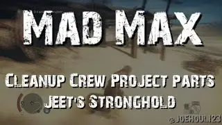 Mad Max - Cleanup Crew Project Parts - Jeet's Stronghold