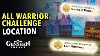 All Warrior Challenge Location | Natlan Hidden Achievement | Genshin Impact 5.2