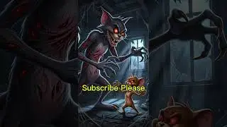 Tom & Jerry Horror edition #horror #creepy #scary #youtubeshorts #shorts #animation #cartoon