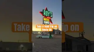 Take a Route 66 Road Trip in California #shorts