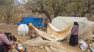 ⛰️❄️ Nomadic life; when humans camp in icy mountains and survive ⛺🔥