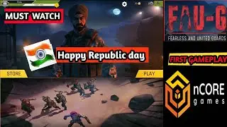 FAUG GAME FIRST GAMEPLAY VIDEO