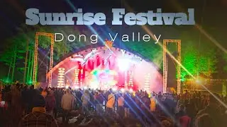 Sunrise Festival, in Dong Valley, Arunachal Pradesh Northeast india 