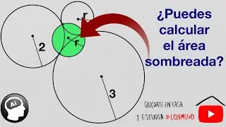 Tres circunferencias tangentes y otra secante a las tres |