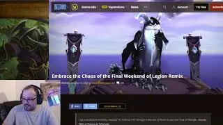 Legion Remix : Cloudy with a Chance of Infernals Weekend