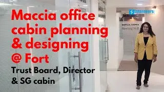 Maccia office cabin planning & designing I Fort I commercial project I Sintereeors I 9220000022
