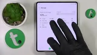 Как проверить объем встроенной памяти на SAMSUNG Galaxy Z Fold5