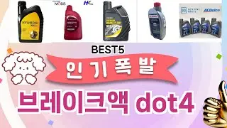 브레이크액 dot4 이걸 안보면 후회 합니다! 5개의 가성비 갑 아이템 BEST공개