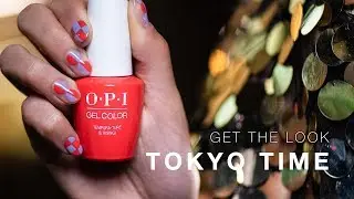 Japanese Pro Nail Art Tutorial with GelColor: Tokyo Time