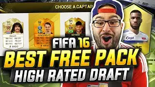 HIGHEST RATED FUT DRAFT + BEST FREE PACK! - FIFA 16 Ultimate Team