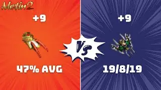Metin2 Poland - Zodiac Claws+9 47avg vs Snake Claws+9 4/1/4 10% piercing hit[quick mount/morph test]