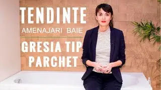 Tendinte Amenajari Baie 2018 &ndash; Gresia tip parchet