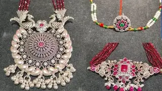 Chandi ke chikset // silver me chik set // black chandi me chik set // #jewellery