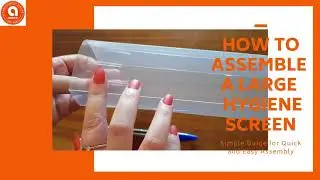 Ambro's Official Guide To Assembling Our Large Hygiene Screen