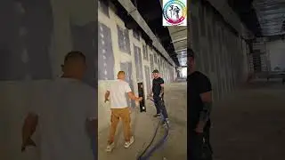 Машина за мазилки, шпакловки и текстури с максимален размер на зърното 4мм. #knaufsuperfinish