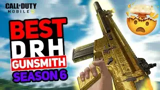 CODM BEST *DRH* Gunsmith [Season 6] Fast ADS-No Recoil | NEW META | COD Mobile | By PIESTAR*