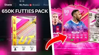 I Opened 40 x 650K Guaranteed Futties Packs in FC 24!