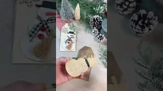 Making Wooden Christmas Tags | Simple DIY Project #christmas #xmas #budget #diy #howto
