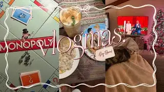 Рождественский видеоблог, день 11 🎄🎅🏻❄️ | Рождественский видеоблог! Уютный день дома, настольные ...
