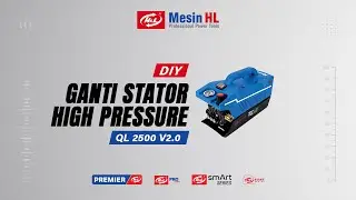 MESIN JET CLEANER MATI TOTAL ?? INI SOLUSINYA.. Cara Mengganti Dinamo Jet Cleaner QL 2500 V.2