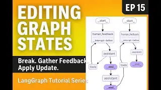 LangGraph Ep 15: Edit Graph States Like a Pro | Human Feedback + State Updates Explained