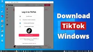 Как скачать и установить TikTok на ноутбук или ПК