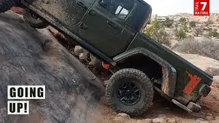 Golden Spike to Gold Bar Rim (Easter Jeep Safari 2023 - Jeep Gladiator rock crawling) [ep 117]