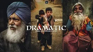 Dramatic Preset | Lightroom Mobile Preset Free DNG | street photography preset | lightroom presets