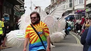 Swanage Carnival procession 2023