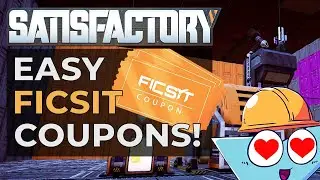 Satisfactory Resource Sink - Automated AWESOME Sink/Resource Grinder Coupon Tutorial