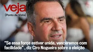 “Se essa força estiver unida, venceremos com facilidade”, diz Ciro Nogueira sobre oposição a Lula