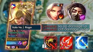 HOW TO EASILY COUNTER META ASSASSIN USING ROGER! | FAST ROTATION AND BEST ITEM TO VICTORY | MLBB