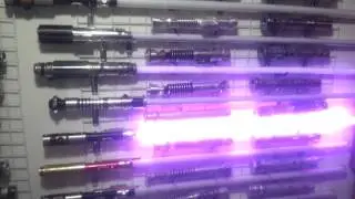 Makoto's V3GX plus  Starkiller saber  compare with MR FX saber-1