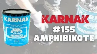 Karnak -155 Amphibikote, Wet and Dry | How to repair a water leak on a flat roof