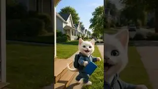 Compassionate Kitten: A Heartwarming Act of Kindness #kitten #kitty #emotionalstory #kittenday