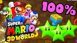 5-7 Searchlight Sneak 🎪 Super Mario 3D World Switch + Wii U 🎪 All Green Stars + Stamp