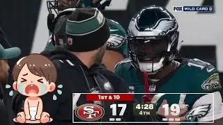 I BLAME AJ BROWN FOR THIS! Eagles VS 49ers WILDCARD reaction