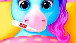 Animal Horse Hair Salon Maker Up Kids Games - Gameplay Video By TutoTOONS Unlock Full