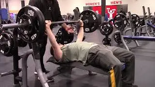 245lbs Five Reps Bench Press PR! | Brey Fitness